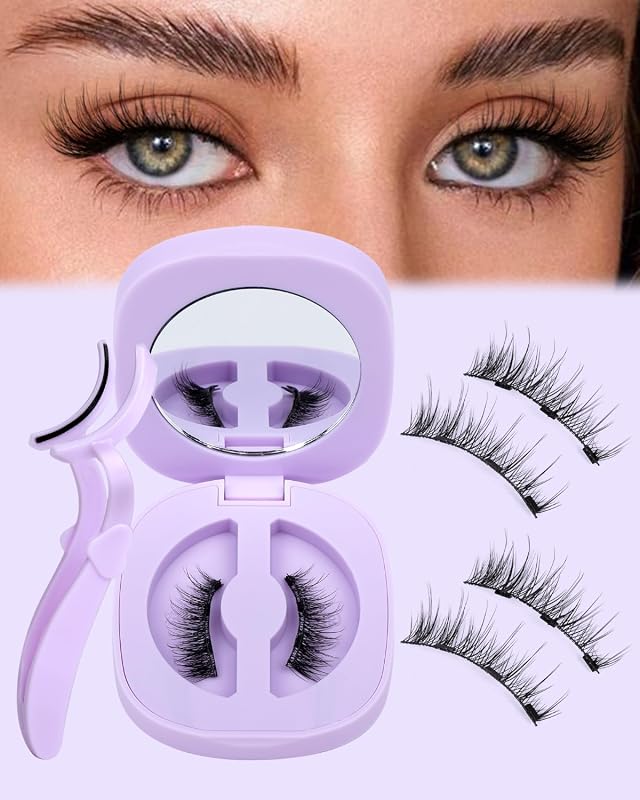 JIMIRE Cat Eye Magnetic Eyelashes