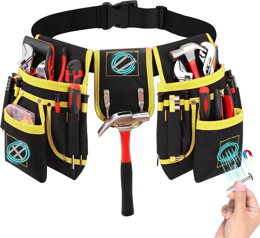 27-Pocket Magnetic Tool Belt