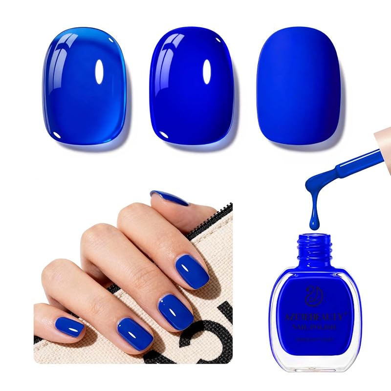 5 Best Nail Polishes to Perfectly Complement Your Navy Blue Dress
