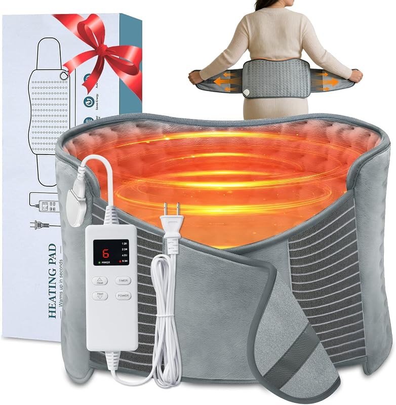 Wrap Around Back Pain Heating Pad
