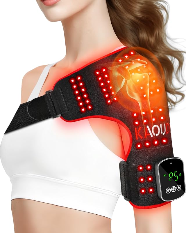 Cordless Red Light Shoulder Massager
