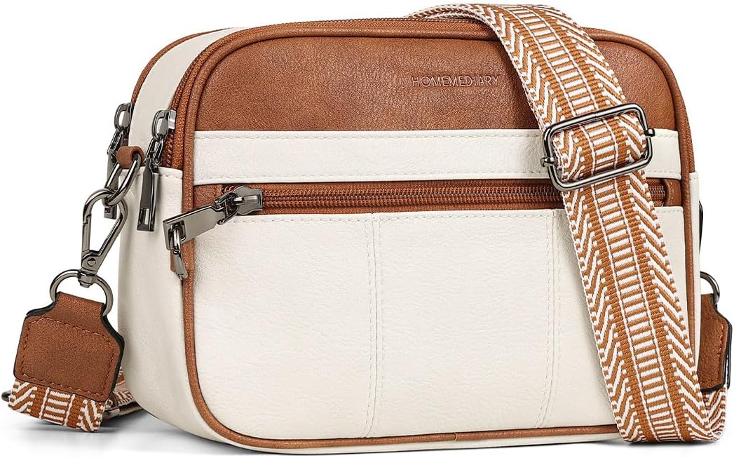 HomemeDiary Anti-Theft RFID Crossbody Purse