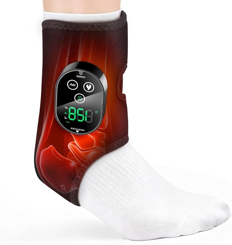 Cordless Ankle Heating Pad Massager