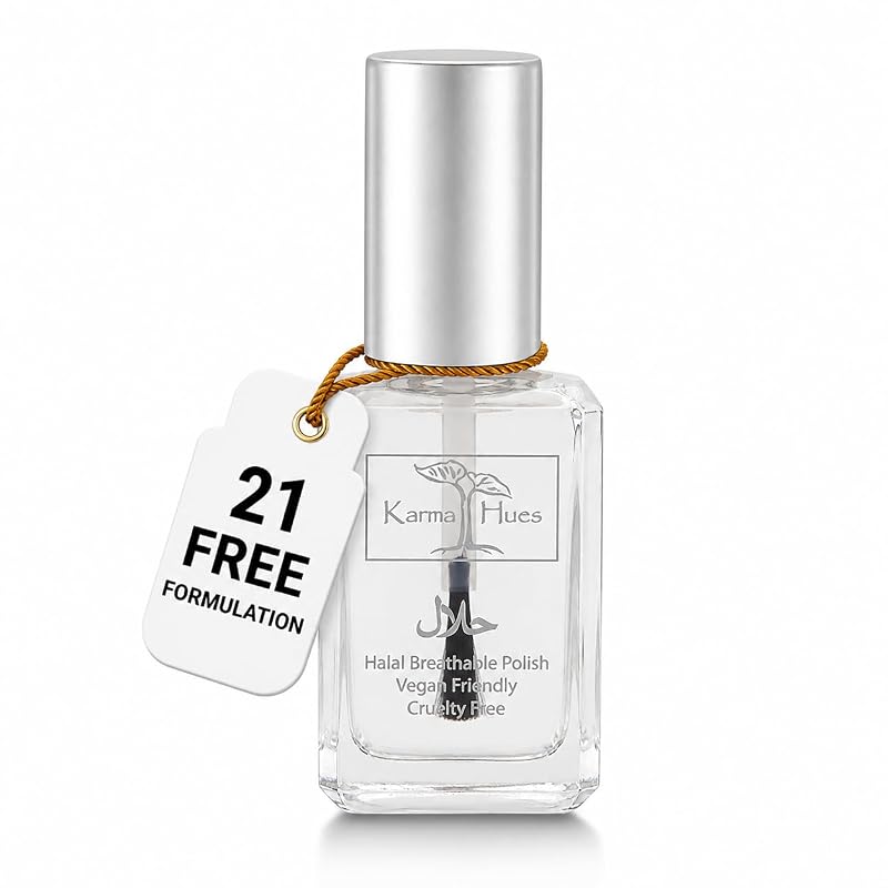 Karma Organic Halal Certified Breathable Vegan Nail Polish for Wudu Fr