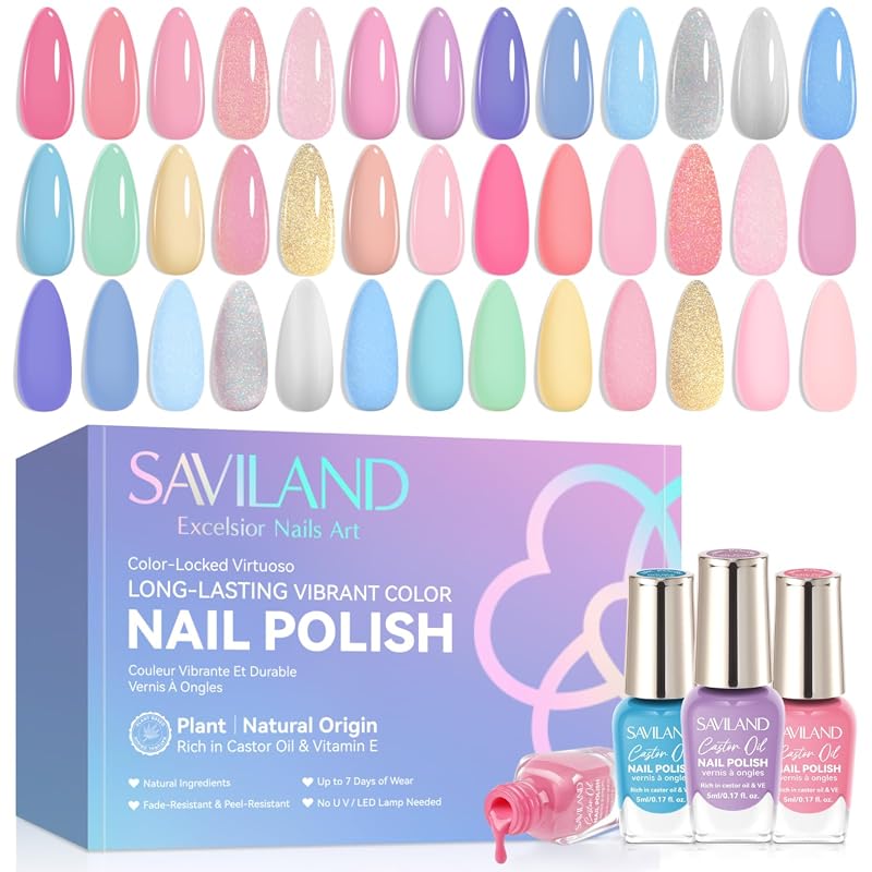 SAVILAND 20+3 Nail Polish Set