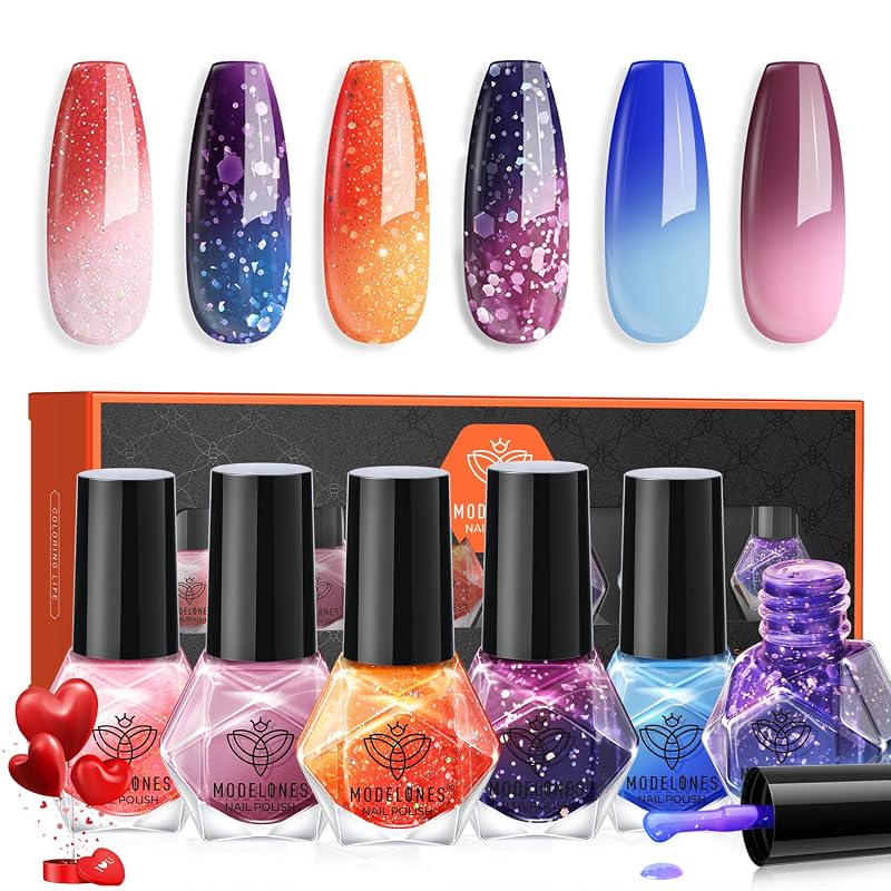 modelones 6 Color Thermal Gel Set