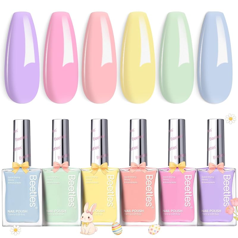 Beetles 6 Color Pastel Set