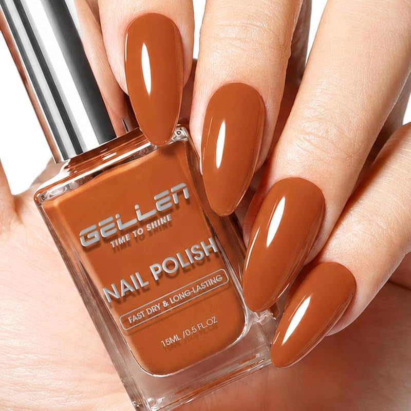 GELLEN Caramel Burnt Brown Polish