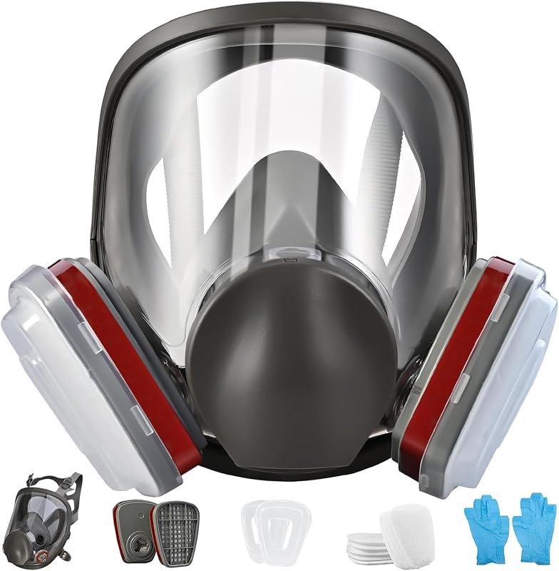 Reusable Full Face Dust Mask
