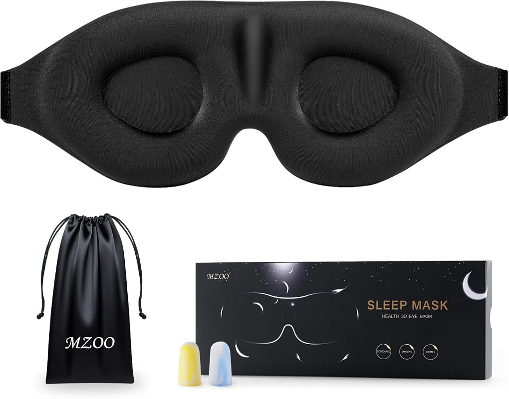 MZOO Luxury Contoured Sleep Mask