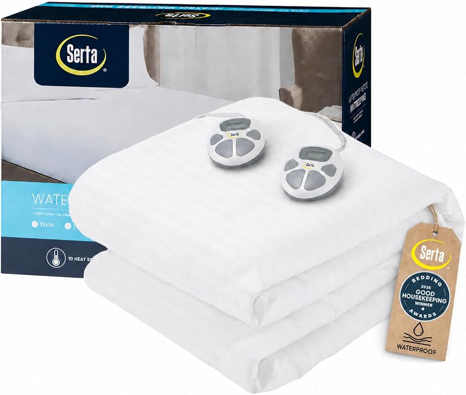 Serta Waterproof King Heated Pad