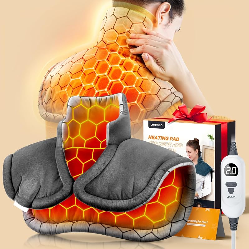 Neck and shoulder heat pad