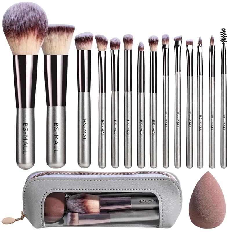14-Piece Travel Makeup Brush Set