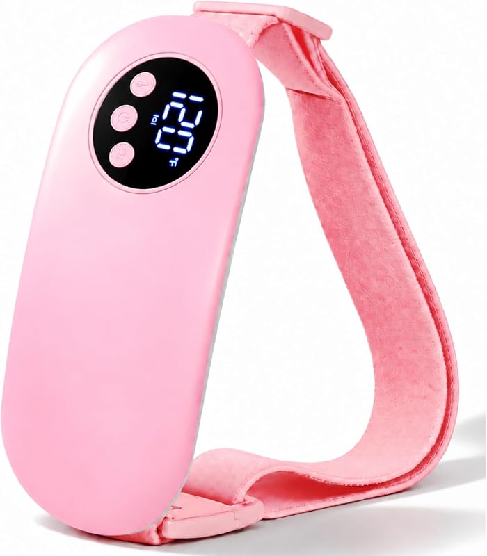 Portable Electric Heating Pad for Period Cramps Featuring 6 Adjustable