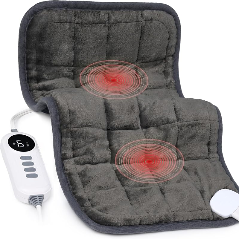 Weighted Vibrating Back Heating Pad